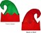 4E’s Novelty Elf Hats 3 Pack – Felt Christmas Elf Hats for Kids & Adults with Jingle Bells, Bright Red & Green Santa’s Helper Costume Hats for Holiday Parties, Plays & Family Photos